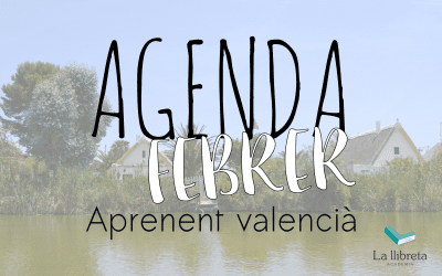 Agenda febrer- Aprenent valencià