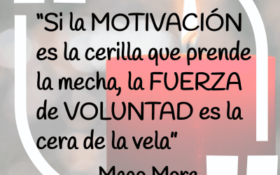 Sobre fuerza de voluntad y motivación