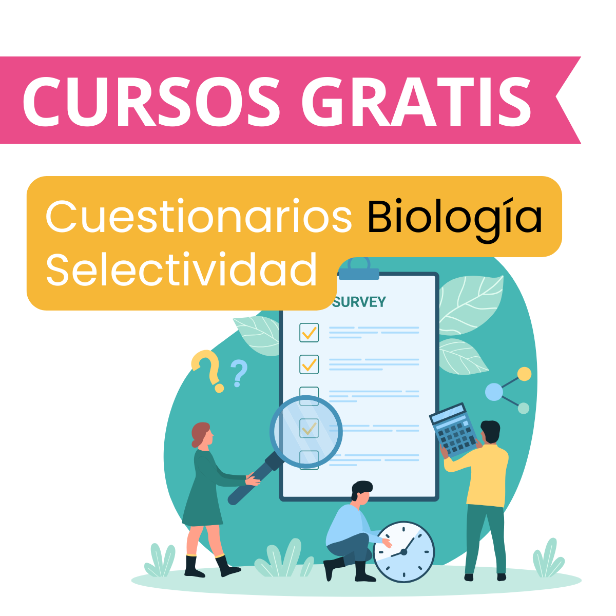 Imagen para el enlace a Preguntas tipo test Biología PCE
