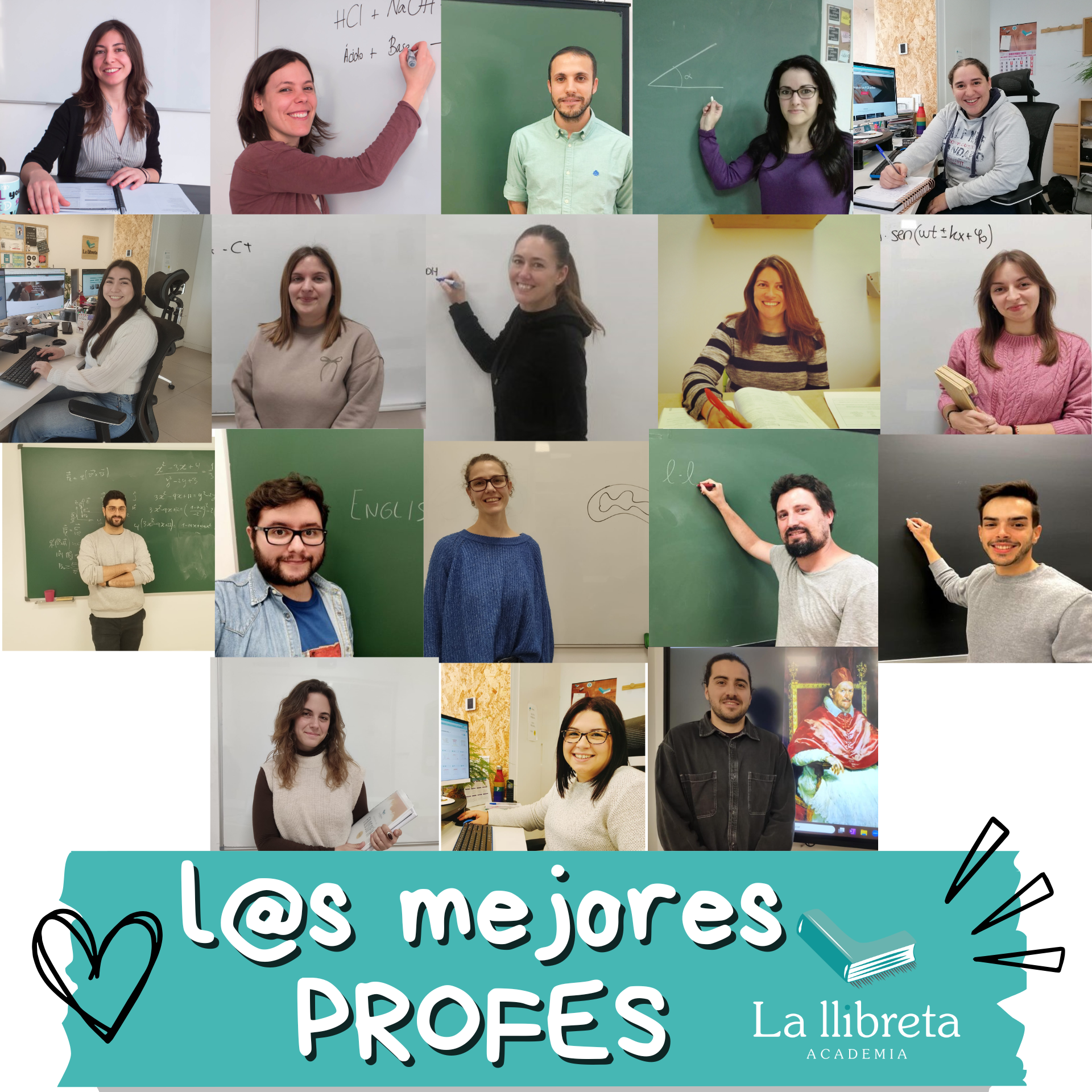 Equipo docente de Academia La Llibreta
